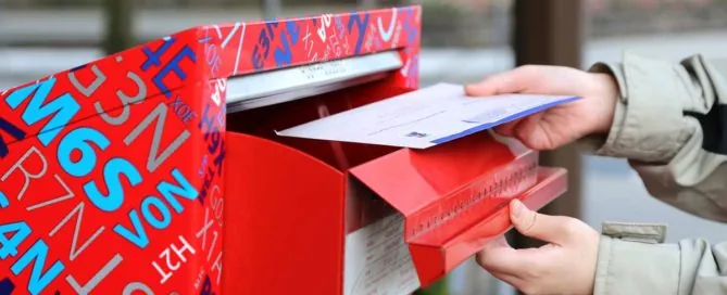 Sending out direct mail marketing campaign after comparing direct mail costs